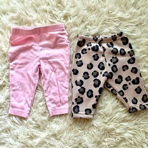 Baby girls pants leggings 3-6 months perfect condition